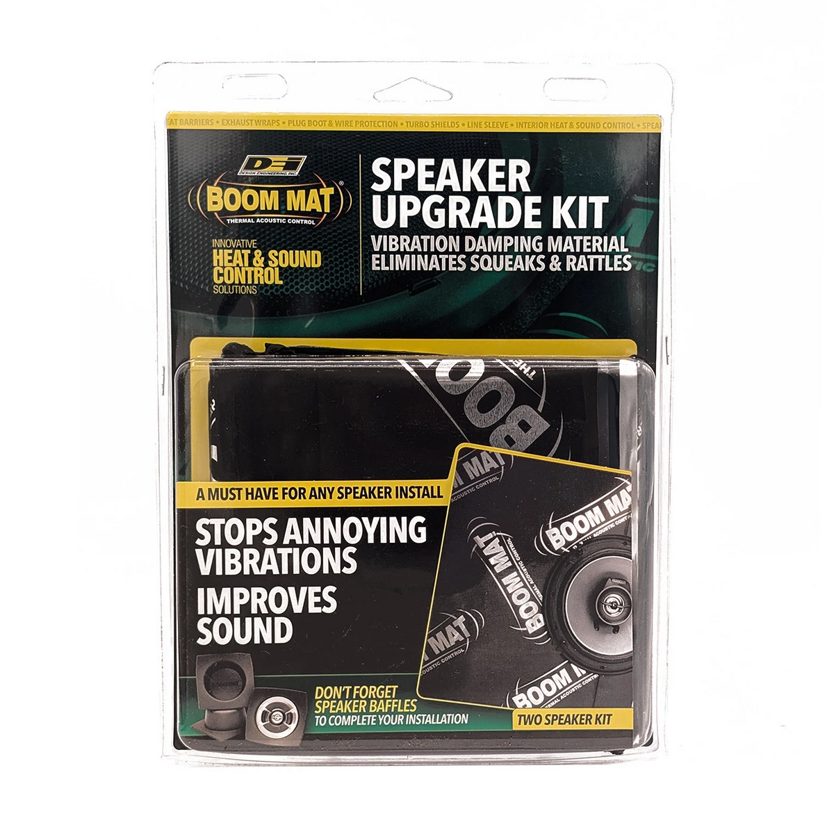 DEI 50199 Kit de rendimiento para altavoces Boom Mat