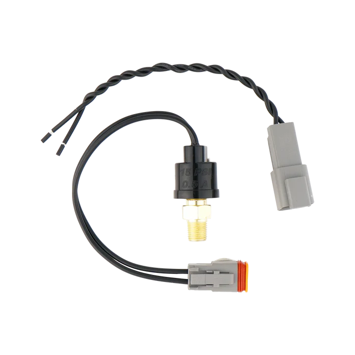 Interruptor Hobbs de 1/8 NPT y 15 psi con cable flexible DeatschWerks