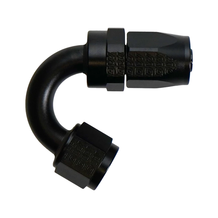 Conector hembra AN de 8" con giro de 150 grados para manguera, CPE DeatschWerks