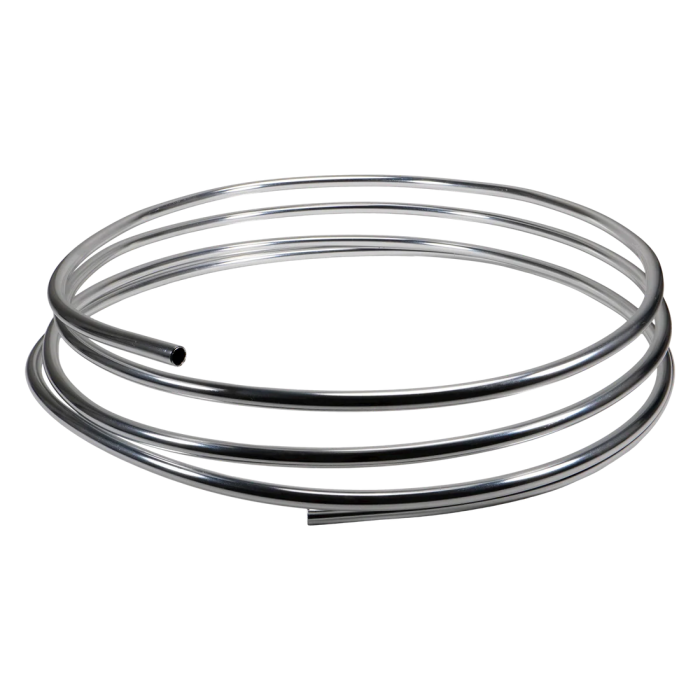 Tubo rígido de aluminio 6AN de 20 pies, anodizado transparente, DeatschWerks