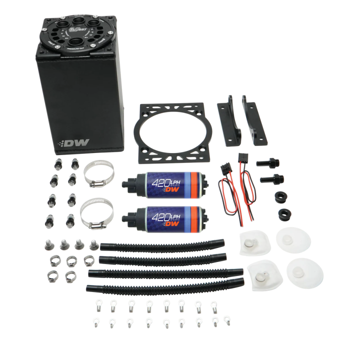 3.0L DeatschWerks Dual DW420 Pump Surge Tank