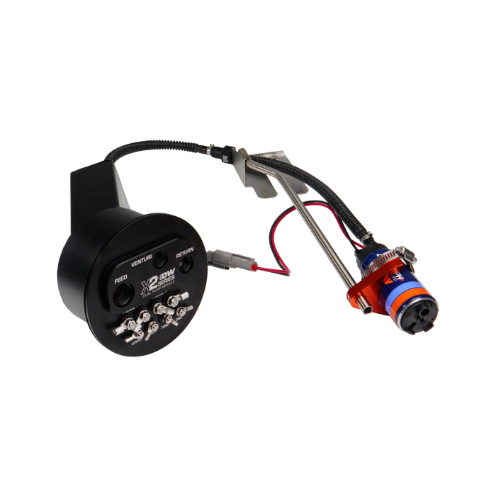 X2 Surge Protection Module with DW420 Pumps and DeatschWerks Installation Kit for 1994-2002 Nissan Silvia Skyline