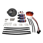X3 Series fuel pump module with three DW420 DeatschWerks pumps for Toyota Supra A90 and BMW M3/M4.