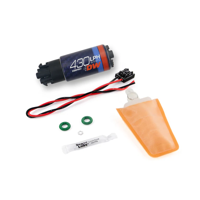 Bomba de combustible con clips DeatschWerks DW430C 430LPH para Scion TC 2005-2010