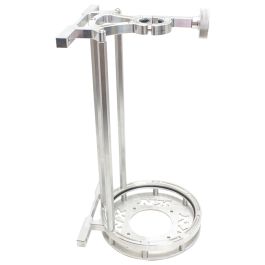 Stand up Billet Bottle Bracket Flat Mount for Single 15Lb Bottle Nitrous Express NX 11108S-15