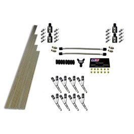 8-Cyl SSV Plumbing Kit without Solenoids with 300Hp Jets with All Necessary Hardware Nitrous Express NX13390