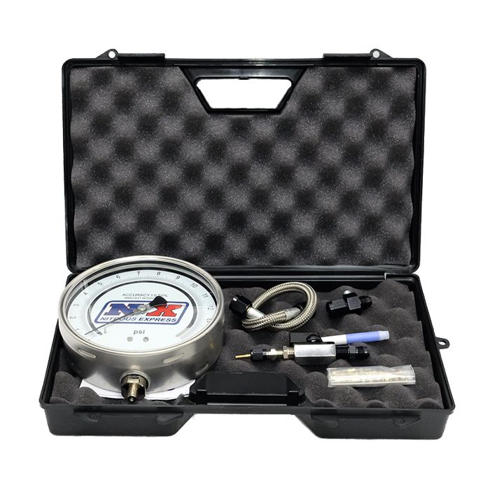 Nitrous Express NX 15529 6" Master Flo-Check Probe with Case, Fittings, and Nozzles
