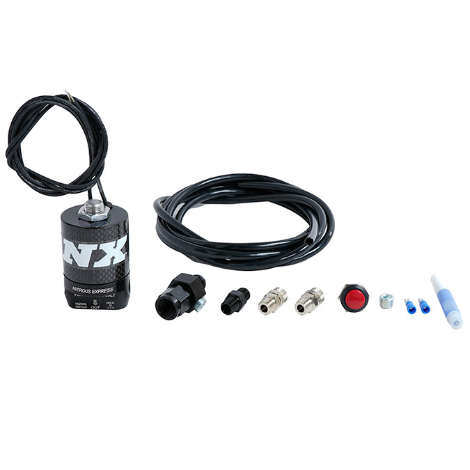 Válvula de purga Xtreme Nitrous con línea de poliuretano 4AN Nitrous Express NX 15598X