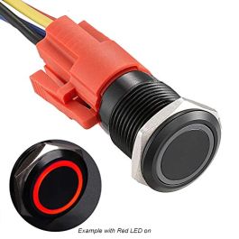 Professional Nitrous Push Button (Black) Nitrous Express NX 15702
