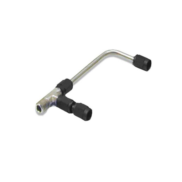 4150 Gemini (estilo Spraybarkess) Conectores de solenoide a placa Lado de combustible Nitrous Express NX 15723
