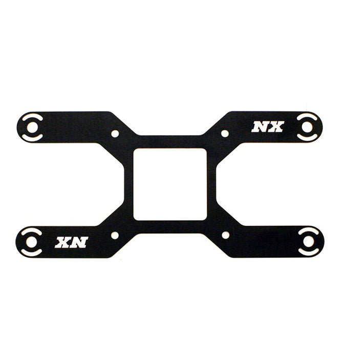 Soportes de solenoides doble etapa para placa de carburador 4150 Nitrous Express NX 15728D