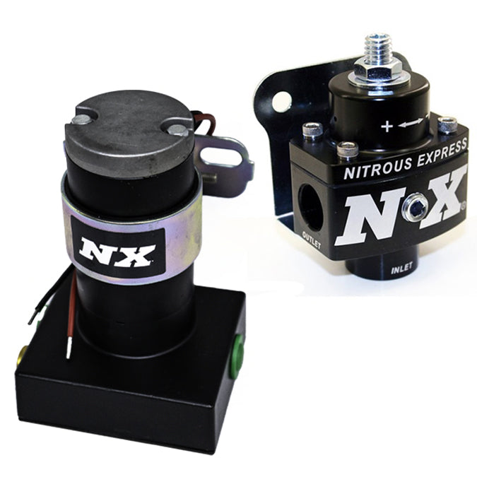 Bomba NX Black con regulador NX billet sin bypass Nitrous Express NX 15953
