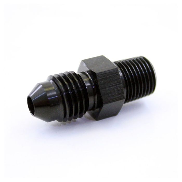 Nitrous Express NX-16109 AN4 to 1/8NPT Straight Aluminum Connector