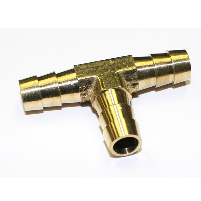 Racor en T con espiga para manguera de 3/8 Nitrous Express NX 16137