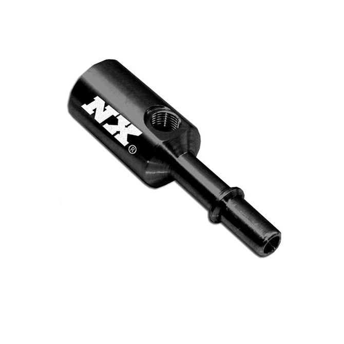Adaptador de mecanizado para línea de combustible 5/16-8 mm de modelos recientes Nitrous Express NX 16190