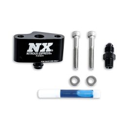Billet Fuel Rail Adapter for 350Z 370Z G35 G37 Nitrous Express NX 16375