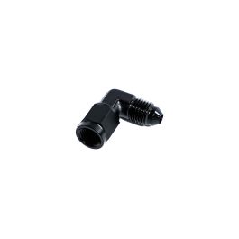 AN4 Male x Female 90" Swivel Black Nitrous Express NX 16395-90