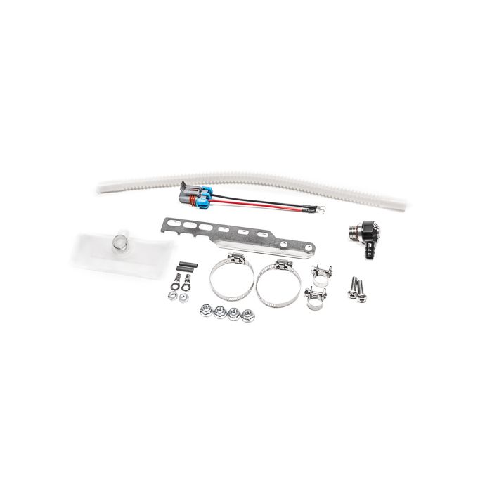 The Radium Engineering dual pump module is compatible with Walbro F90000267/274/285 for Acura Integra and Honda Civic CR-X.