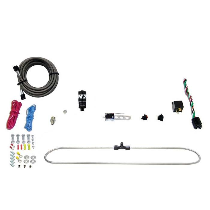 Anillo rociador N-Tercooler que reduce la temperatura de entrada de aire en aplicaciones turbo sin botella Nitrous Express NX 20000-00