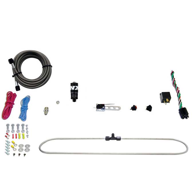 Anillo pulverizador N-Tercooler para CO2, reduce la temperatura de admisión de aire en aplicaciones turbo, sin botella Nitrous Express NX 20000C-00