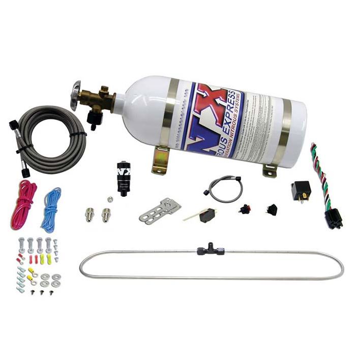 N-Tercoocler System for CO2 with 10 lb Bottle (Remote Mount Solenoid) Nitrous Express NX 20000CR-10