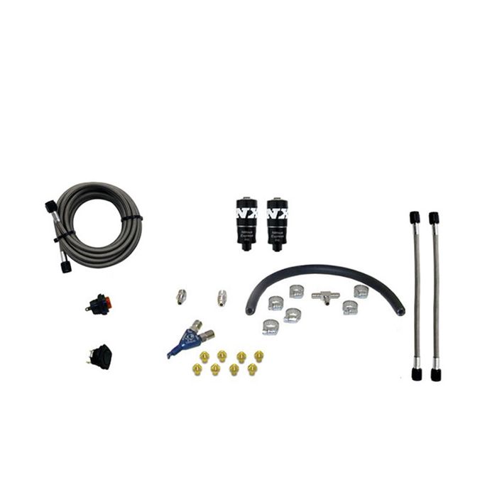 Nitrous Express NX 20001-00 Piranha single nozzle electronic fuel injection (EFI) system for 35-50-75 HP engines without bottle