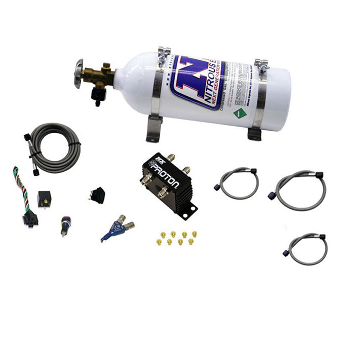Sistema de nitro Proton Series con botella de 5 Lb Nitrous Express NX 20420-05