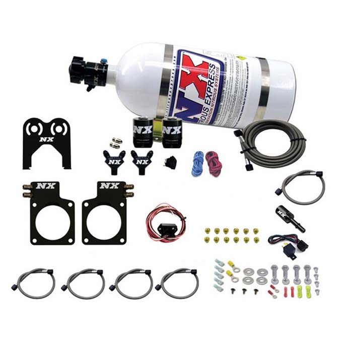 Sistema de nitro con placa (50-150 CV) sin botella para Nissan Gt-R R35 Nitrous Express NX 20717-00