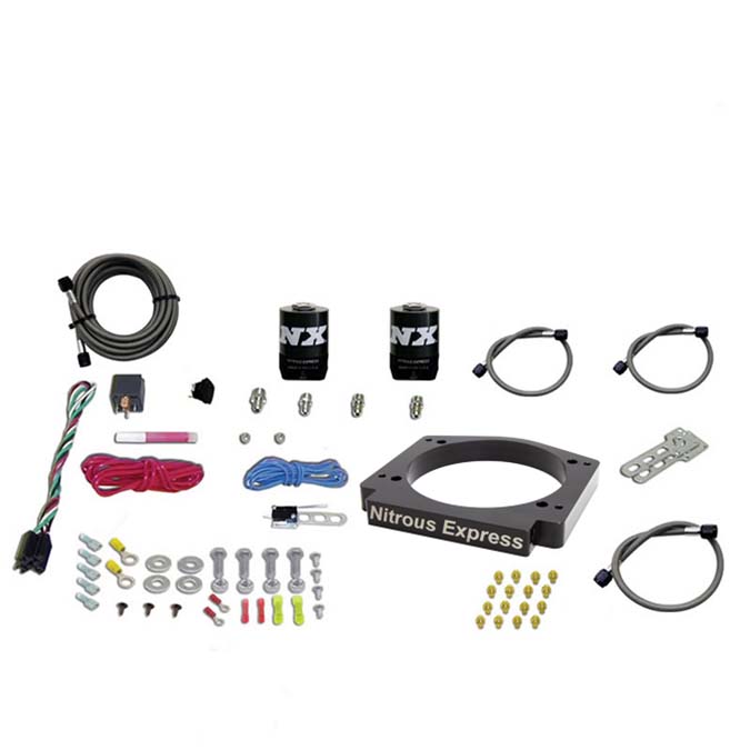 Sistema de placa adaptadora de 112 mm sin botella para vehículos GM Nitrous Express NX 20917-00