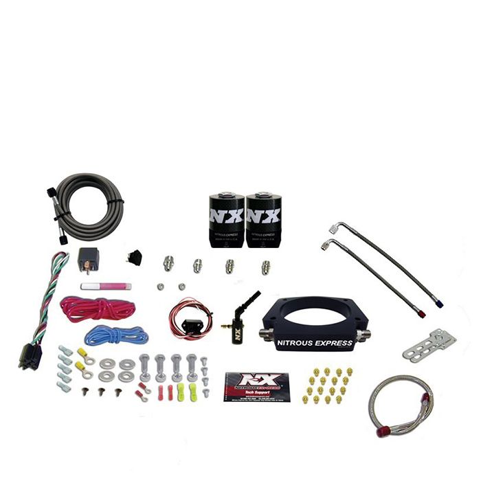 Sistema de inyección de óxido nitroso sin botella para camionetas GM 6.2L 2014+ Nitrous Express NX 20937-00