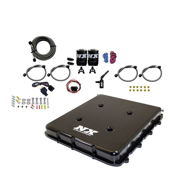 Nitrous Oxide System with Billet LT4 Supercharger Lid Without Bottle Nitrous Express NX 20939-00