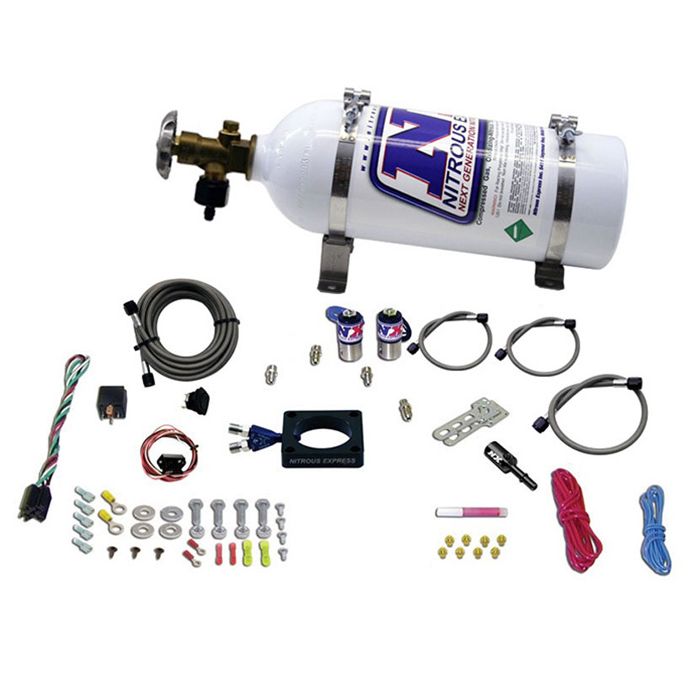 Sistema de placas con botella de 5 lb para Dodge Dart 1.4L Nitrous Express NX 20941-05