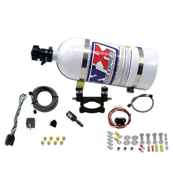 Sistema de óxido nitroso con botella de 10 lb para Dodge Dart 2.0L (35-100 Hp) Nitrous Express NX 20942-10