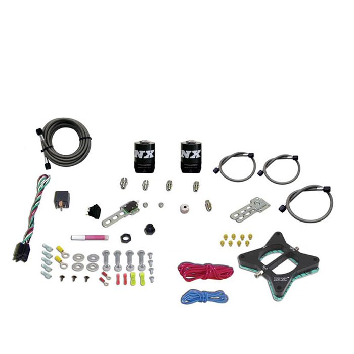 Sistema de placa de 2 válvulas sin botella para Ford Mustang 4.6L (50-150 Hp) Nitrous Express NX 20946-00