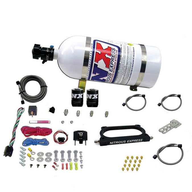 Sistema Plate de nitro con botella de 10 Lb para Ford GT 500 Nitrous Express NX 20949-10