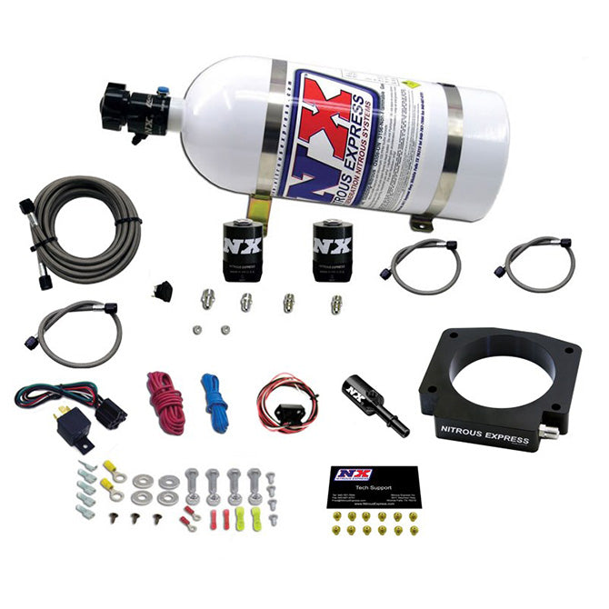 Kit Nitrous Plate con botella de 10 Lb para Ford Mustang GT350 Nitrous Express NX 20953-10