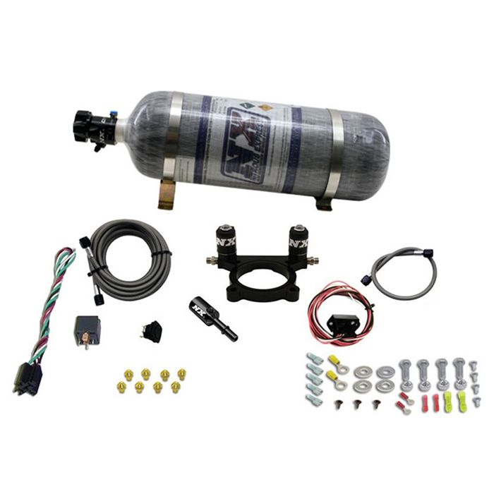 Sistema de óxido nitroso con botella de carbón de 12 lb para Scion FR-S / Subaru BRZ Nitrous Express NX 20960-12