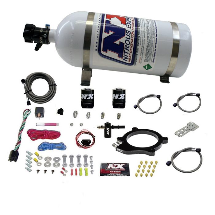 Nitrous Express NX 20961-10 LT4 Supercharged 10lb Bottle Nitrous Oxide Injection System for Chevrolet Corvette/Camaro/CTS-V 6.2L