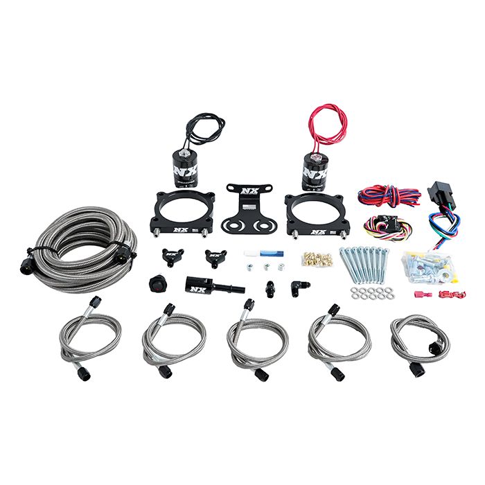 Ford Mustang 5.0L 2024+ Nitrous Express NX 20964-00 Dual Throttle Body Plate System Wet