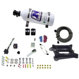 4150 Conventional Plate System Alcohol Stage 6 50-300Hp with 5Lb Bottle Nitrous Express NX 30045-05