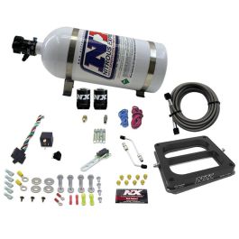 4500 Conventional Plate System Alcohol Stage 6 50-300Hp with 10Lb Bottle Nitrous Express NX 30075-10