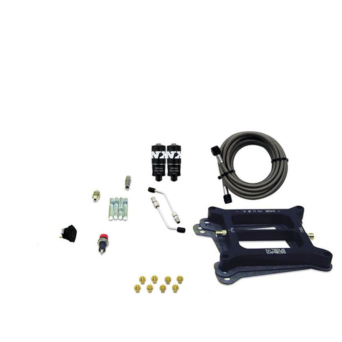 Hitman 4150 Nitrous Plate System for 100-150-200 HP Engines without bottle, Nitrous Express NX 40040-00