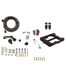 Q-Jet Holley Spreadbore Hitman Nitrous System 100-150-200Hp without Bottle Nitrous Express NX 40080-00