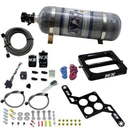 4500 RNC Conventiona Plate System 300-750Hp with 12Lb Carbon Bottle Nitrous Express NX 55170-12