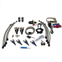 Four Cylinder Piranha System without Bottle Nitrous Express NX 60005-00P