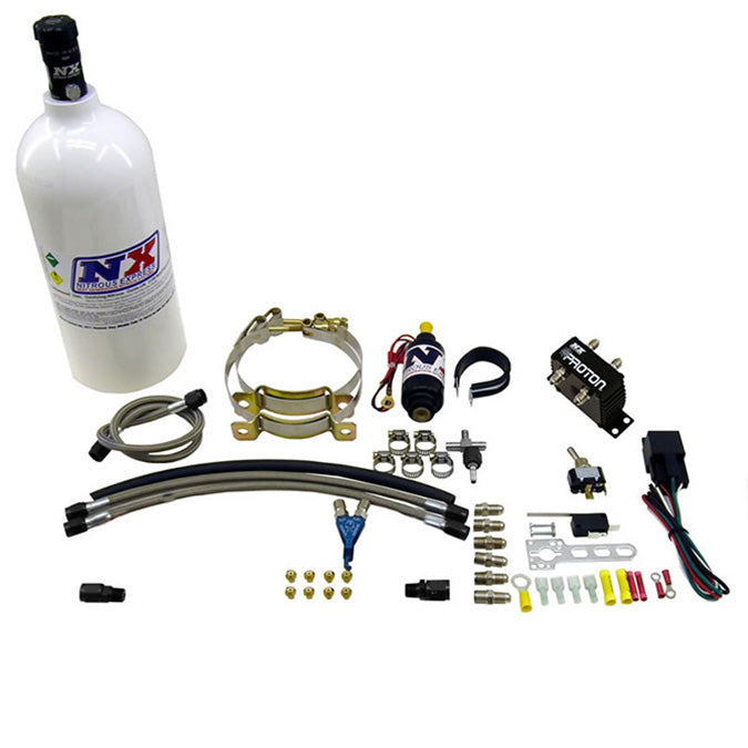 Sistema Proton monocilíndrico con botella de 2,5 lb Nitrous Express NX 61025-2.5P