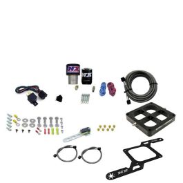 4500 Billet Crossbar Plate System Single Stage 250-650Hp without Bottle Nitrous Express NX 63970-00