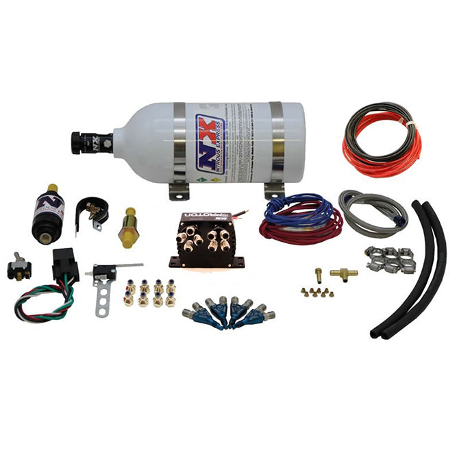 Sistema de nitro Moto 4 con botella de 2,5 lb Nitrous Express NX 64004-2.5P