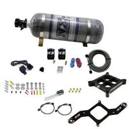Billet Crossbar Plate System Dry Dual Stage 100-1000HP 4150 Flange 12LB Nitrous Express NX 66242-12