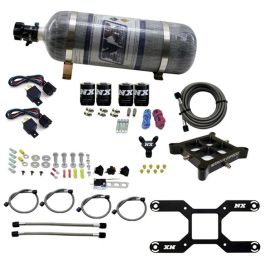 Billet Crossbar Plate System Dry Quad Stage 100-2000HP 4150 Flange 12LB Nitrous Express NX 66442-12